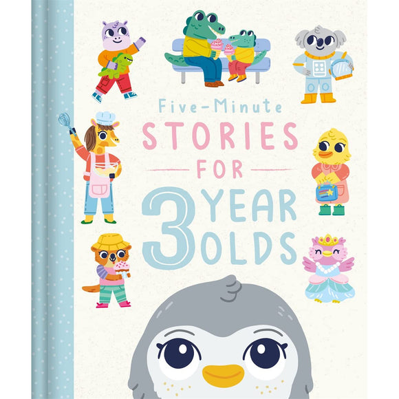 5-Minute Stories for 3 Year Olds