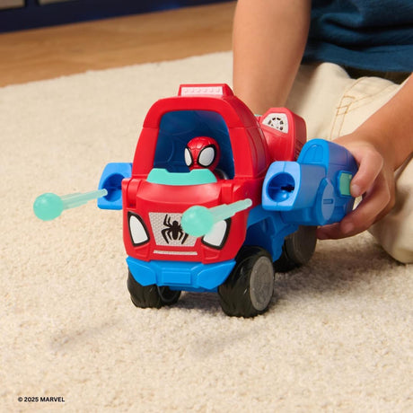 Spidey and his Amazing Friends: Spidey Transforming Web-Wave Cruiser