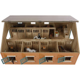 Kids Globe Horse Stable with 7 Stalls 1:24