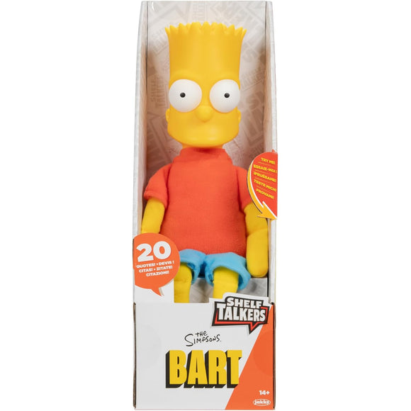 The Simpsons Shelf Talkers - Bart Simpson Talking Figure