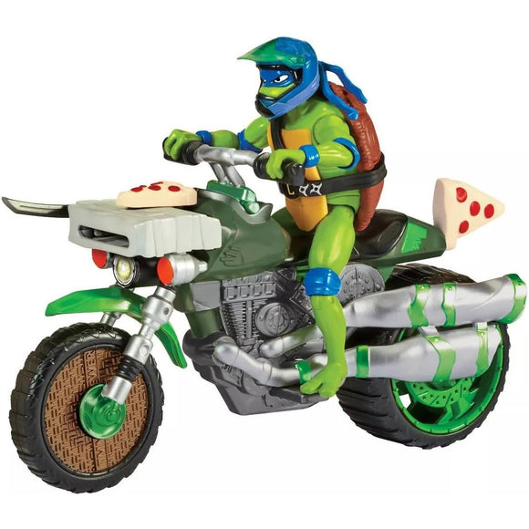 Teenage Mutant Ninja Turtles: Mutant Mayhem Ninja Kick Cycle with Leonardo