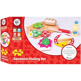 Bigjigs Wooden Sandwich Making Set