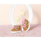 Baby Annabell Gold Glitter Doll Shoes with Insoles 43cm