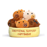 Emotional Support Capybaras Plush Set