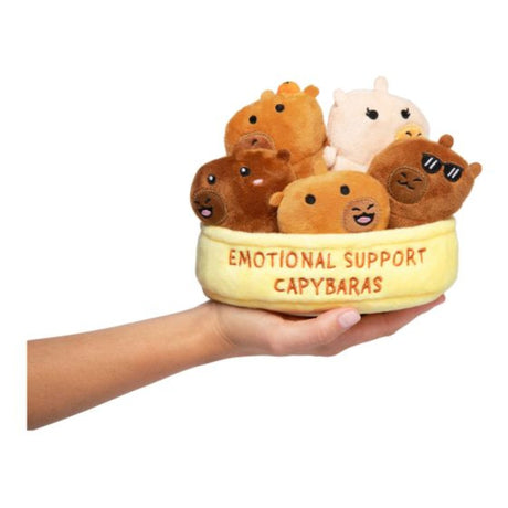 Emotional Support Capybaras Plush Set