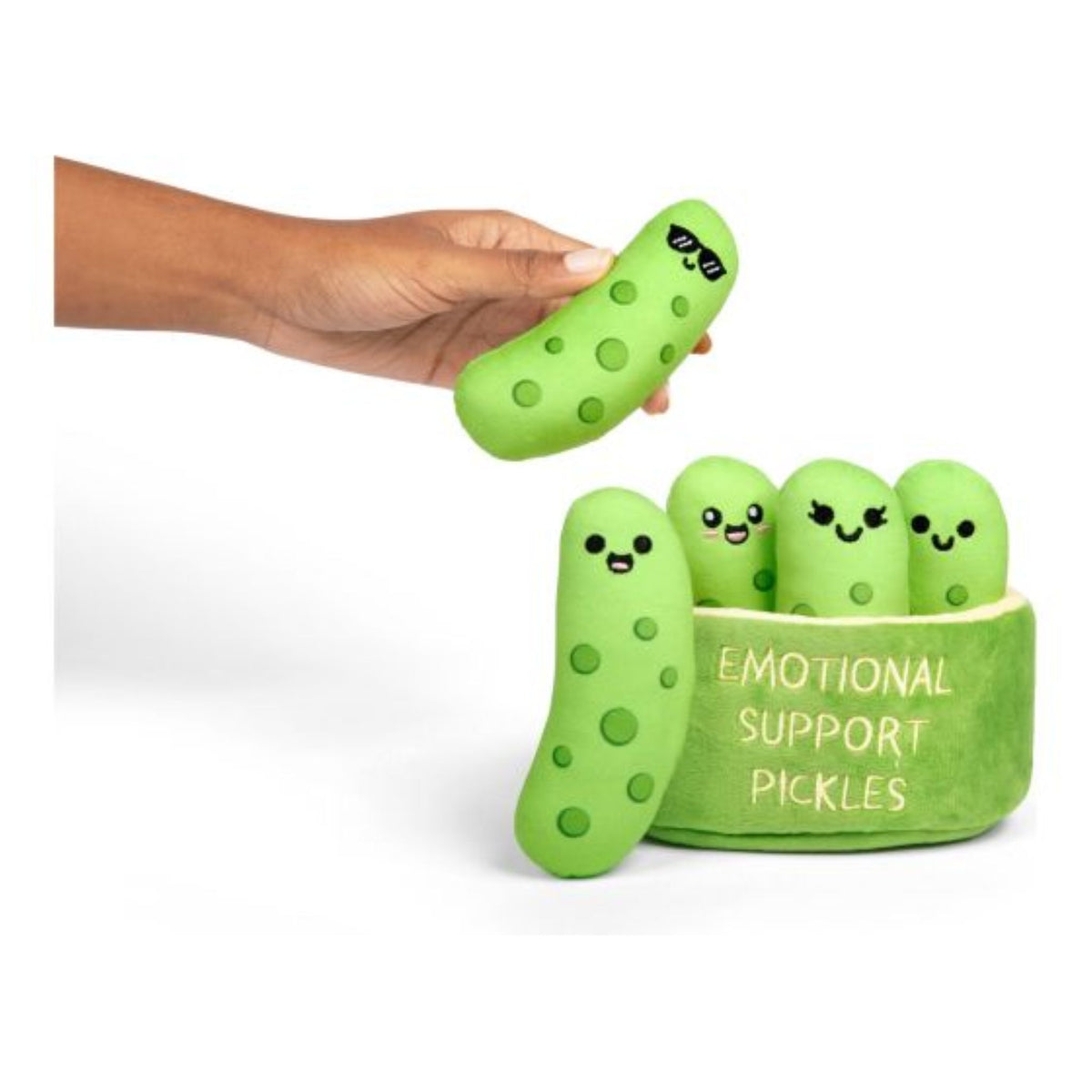 Emotional Support Pickles Plush Set