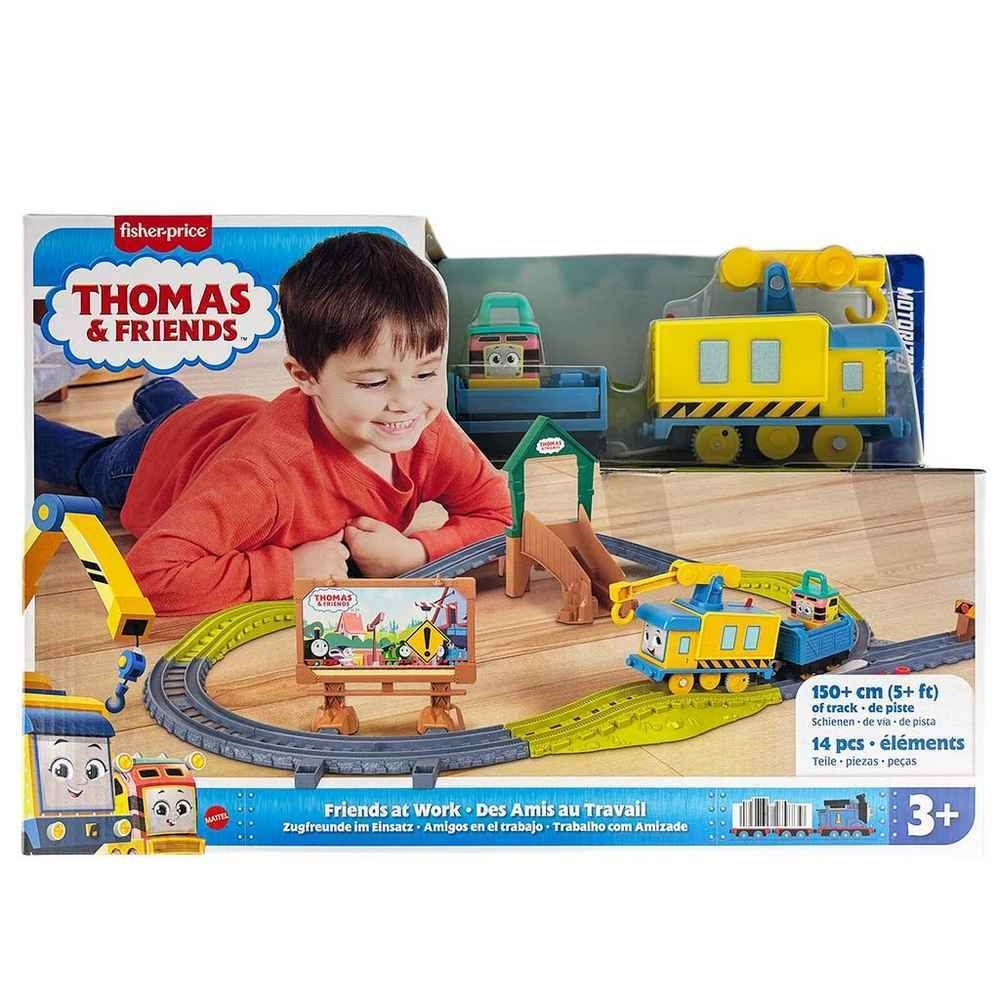 Fisher Price Thomas and Friends Motorised Train Set - Friends at Work