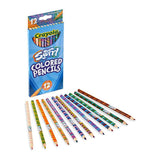 Crayola Swirl Coloured Pencils 12-pack