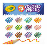 Crayola Swirl Coloured Pencils 12-pack