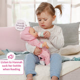 Baby Annabell Let's Play Hannah Interactive Doll 36cm