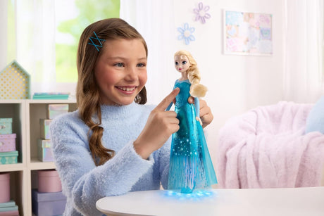 Dosney Frozen Light-Up Singing Elsa Doll