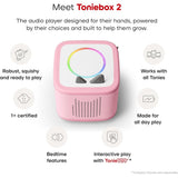 Toniebox 2 Starter Set with Creative Tonie - Cloud Pink
