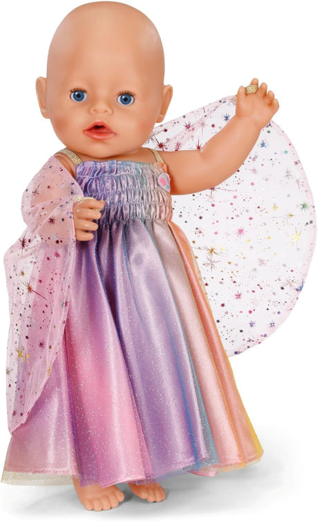 Baby Born Clothes: Rainbow Dress 43cm