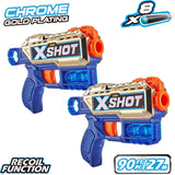 X-Shot 2x Kickback Royale Edition Double Blaster Set