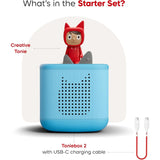 Toniebox 2 Starter Set with Creative Tonie - Sky Blue
