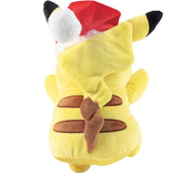 Pokemon 8-inch Christmas Plush - Pikachu with Santa Hat