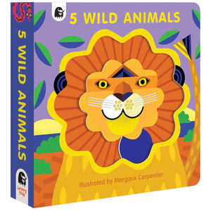 5 Wild Animals Board Book