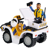 Fireman Sam Police Quad with Malcolm Figure