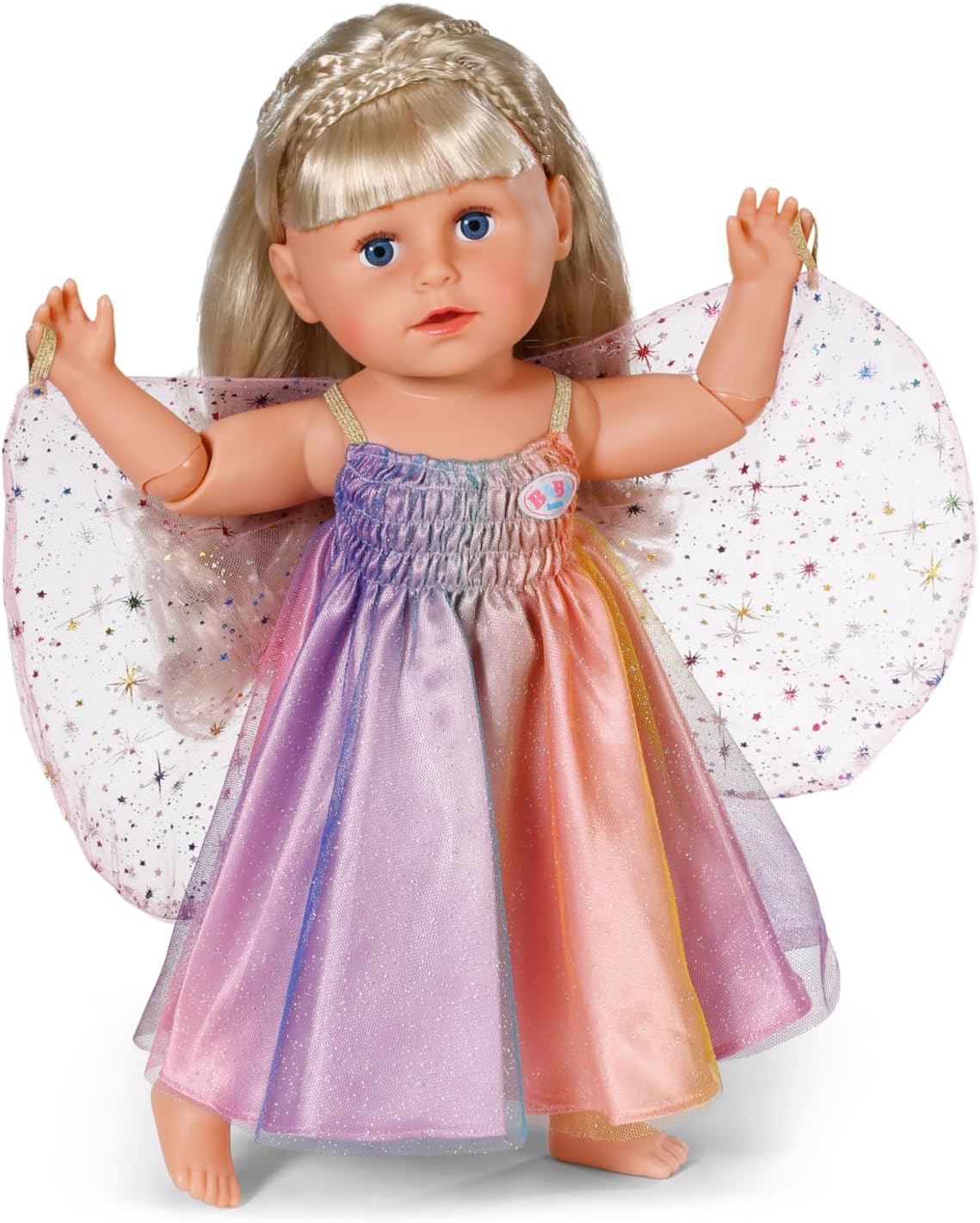 Baby Born Clothes: Rainbow Dress 43cm