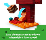 LEGO 21266 Minecraft The Nether Lava Battle