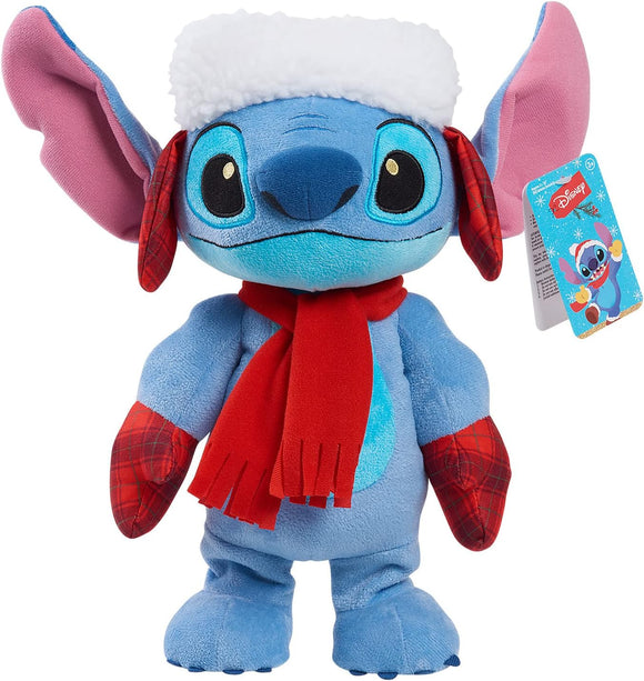 Disney Stitch Holiday Dancing Feature Plush