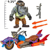 Teenage Mutant Ninja Turtles: Mutant Mayhem Chopper Cycle with Rocksteady