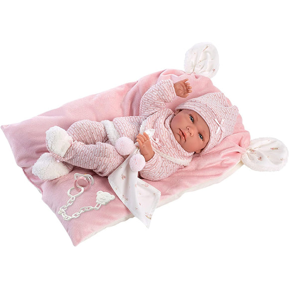 Llorens Dolls Nica Vinal Body with Blanket 40cm