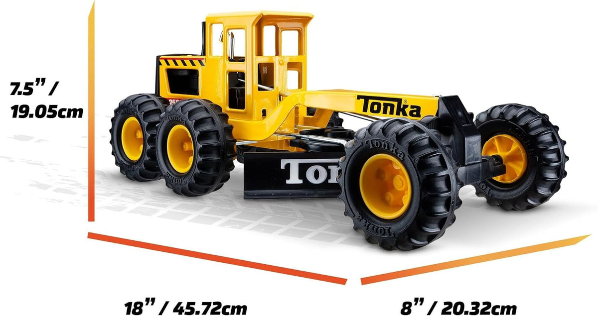 Tonka Steel Classics Road Grader