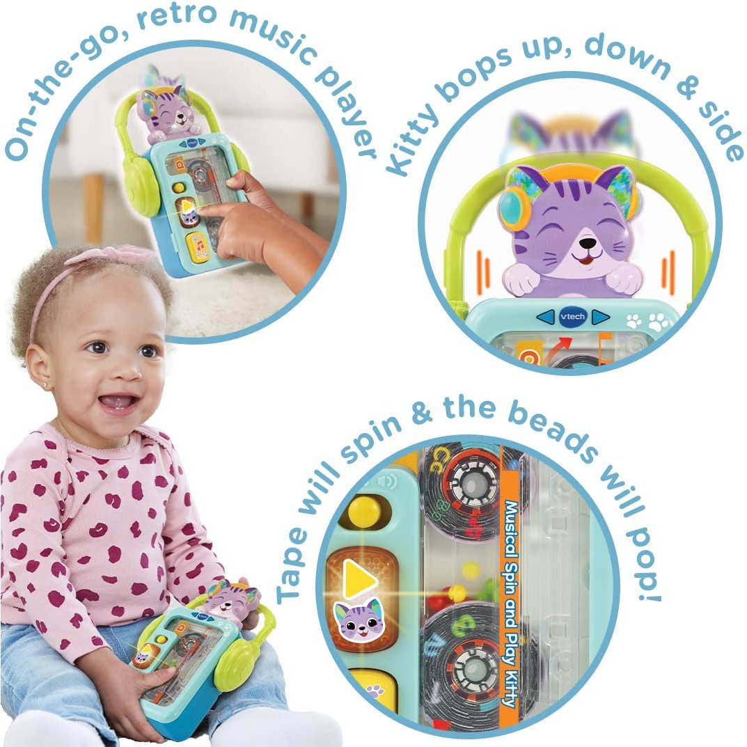 VTech Baby Musical Spin Play Kitty McGreevy s Toys Direct