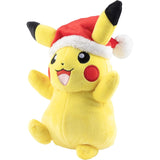 Pokemon 8-inch Christmas Plush - Pikachu with Santa Hat