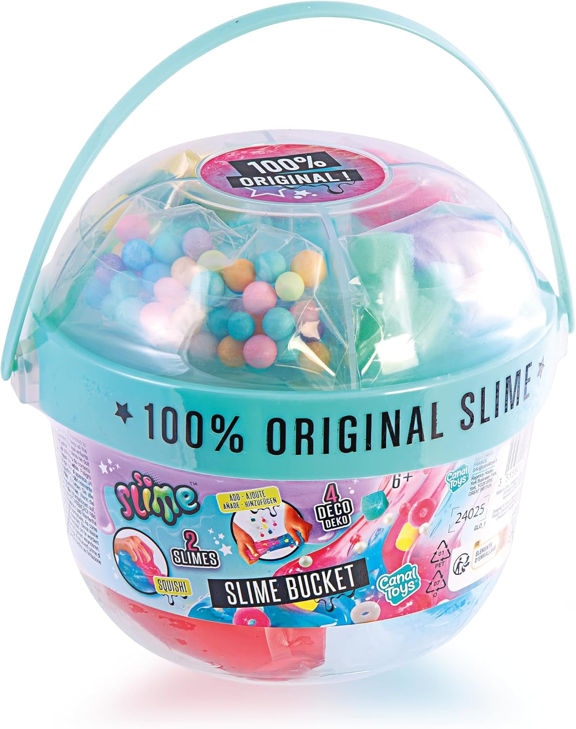 So Slime Mix'in Bucket