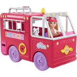 Barbie Chelsea Fire Truck Playset