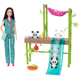 Barbie Doll Panda Care and Rescue Playset