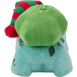 Pokemon 8-inch Christmas Plush - Bulbasaur with Striped Hat