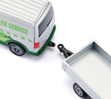 Siku VW T6 with lawn tractor 1:50 Scale