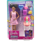 Barbie Skipper Babysitter Birthday Feeding Set with 2 Dolls & Accessories