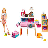 Barbie Doll And Pet Boutique Playset