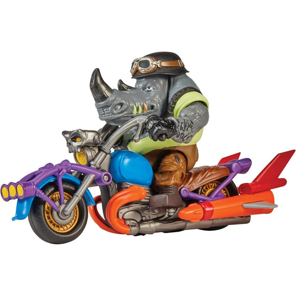 Teenage Mutant Ninja Turtles: Mutant Mayhem Chopper Cycle with Rocksteady