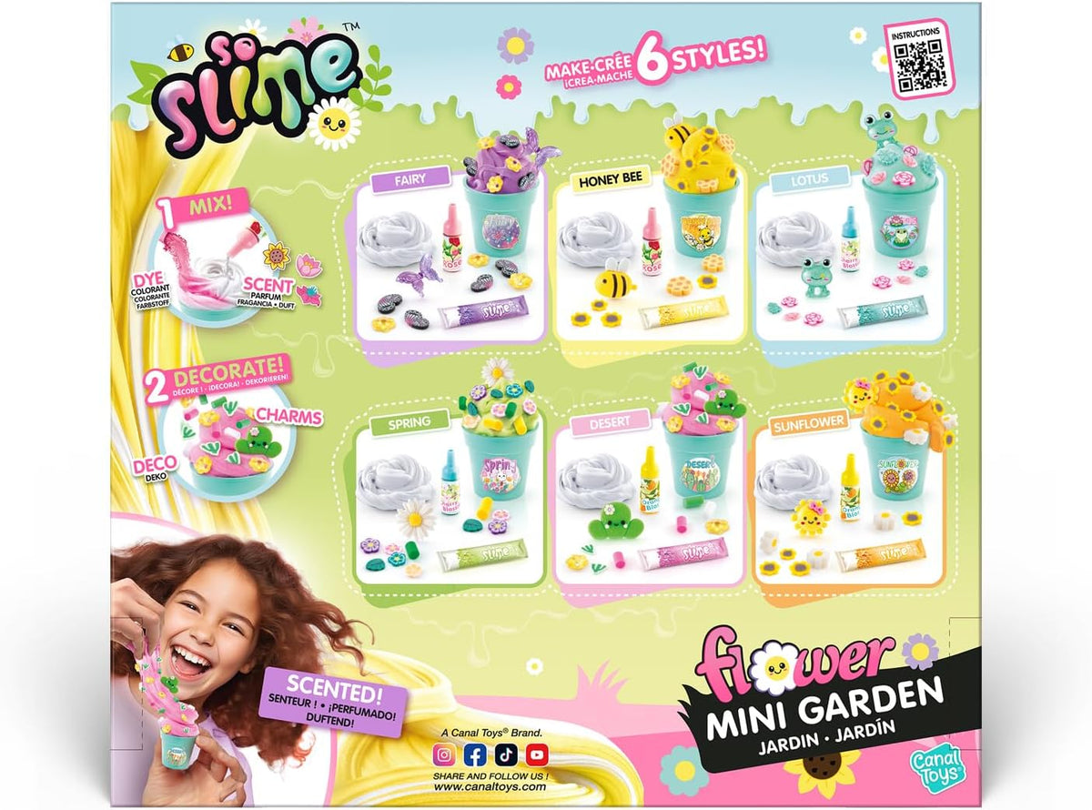So Slime Flower Mini Garden