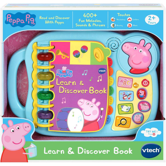 Vtech Peppa Pig: Learn & Discover Book