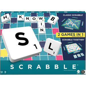 Scrabble Classic 2-in-1 Word Game