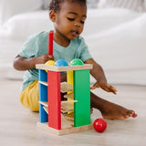 Melissa & Doug Wooden Pound & Roll Tower