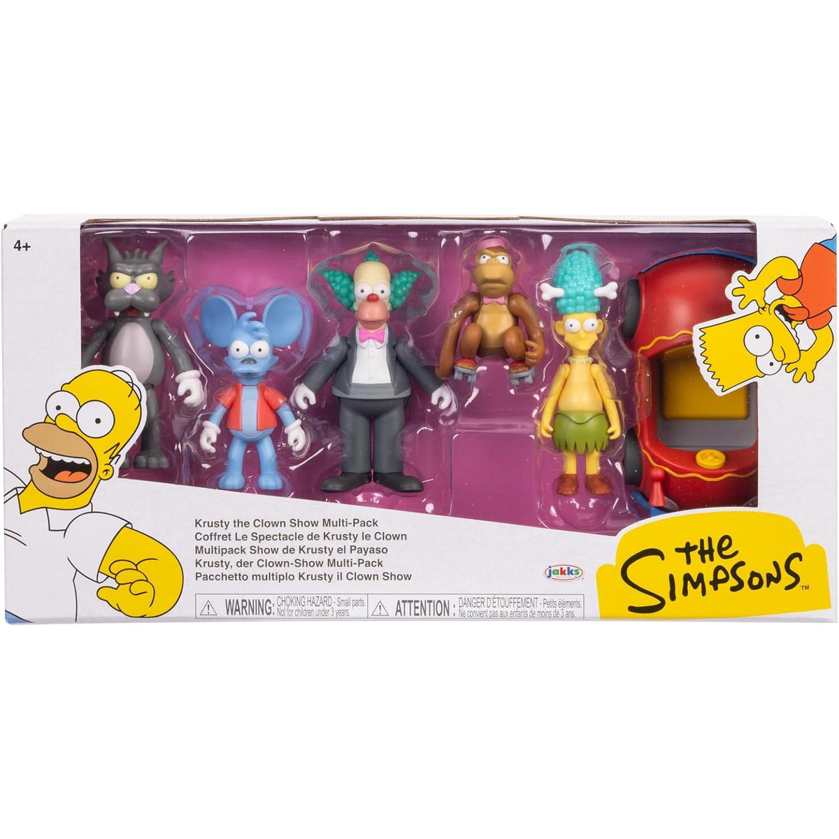 The Simpsons 2.5-inch Figures: Krusty the Clown Show Multipack