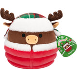 Christmas Squishmallows - Maurice the Moose with Puffer Jacket 7.5"