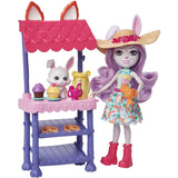 Enchantimals Bunny Farm Market Playset with Doll