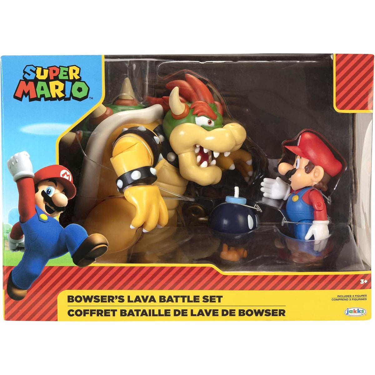 Super Mario Bowser's Lava Battle Playset