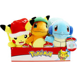 Pokemon 8-inch Christmas Plush - Pikachu with Santa Hat