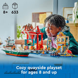 LEGO 60422 City Seaside Harbour with Cargo Ship