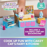 Gabby's Dollhouse: Fairylandia Cakey Cat's Fairy Kitchen Playset