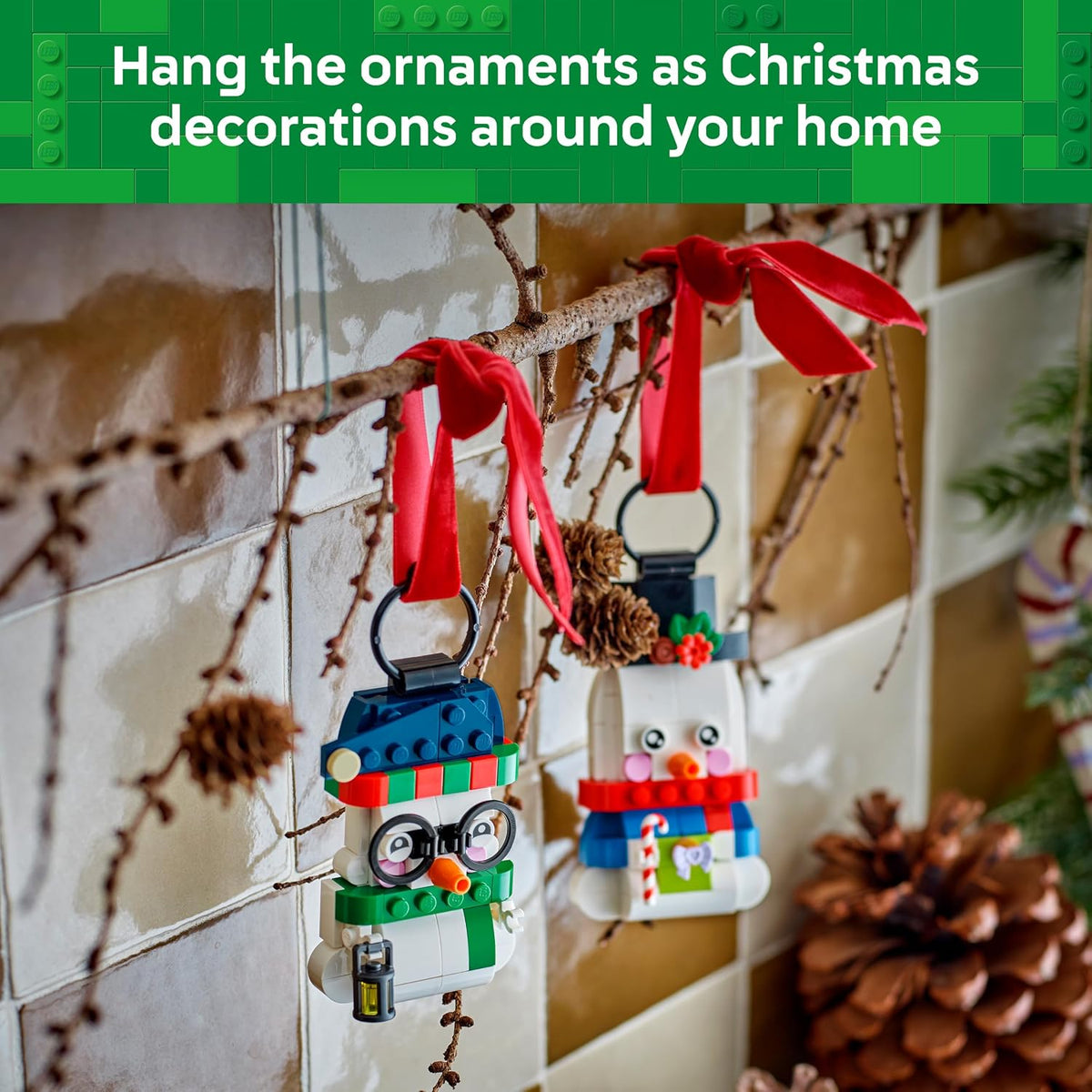 LEGO 40812 Snowman Ornaments